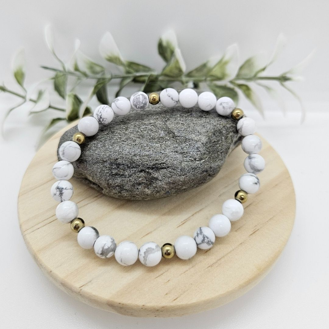 Howlite Blanche