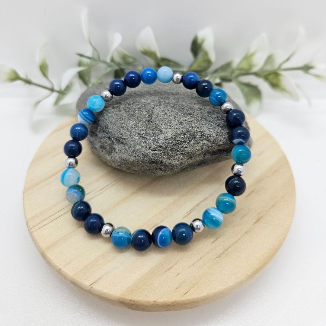 Agate Bleue