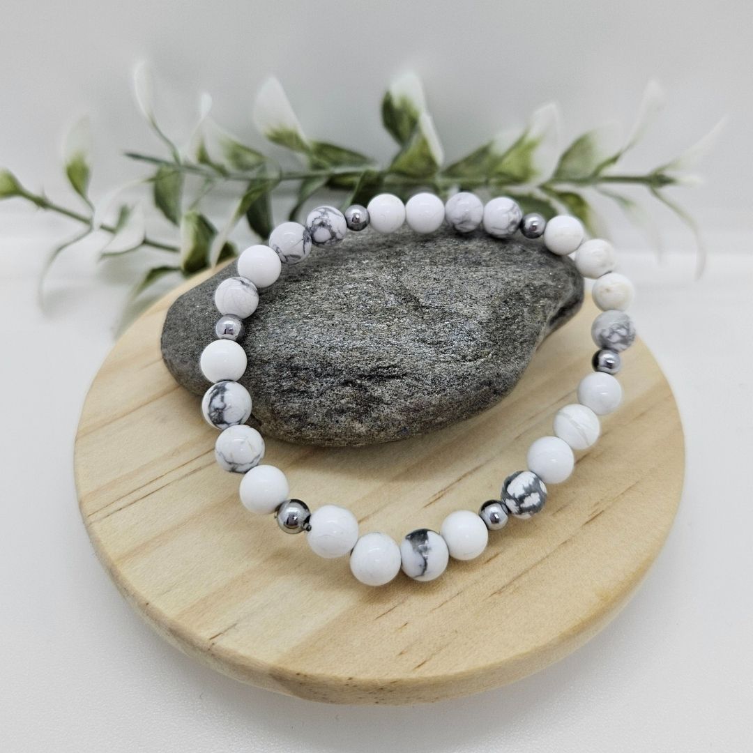 Howlite Blanche